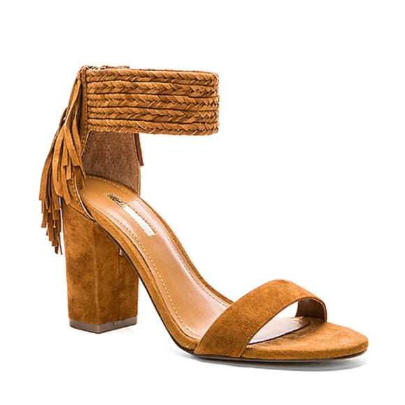 BCBGeneration Shoes - BCBGeneration - Calizi Sandal Camel Suede (Size 6)
